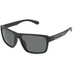 Safilo GmbH Polaroid PLD 2158/S Herren-Sonnenbrille Vollrand Quadratisch Kunststoff-Gestell, Schwarz