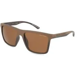 Luxottica Fashion Brillen Vertriebs GmbH Emporio Armani 0AX4162SU Herren-Sonnenbrille Vollrand Quadratisch Kunststoff-Gestell, Braun