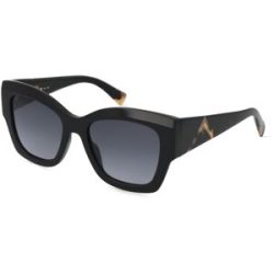 Safilo GmbH Missoni 0154/S Damen-Sonnenbrille Vollrand Quadratisch Acetat-Gestell, Schwarz