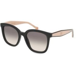 Safilo GmbH Carolina Herrera 0225/G/S Damen-Sonnenbrille Vollrand Quadratisch Acetat-Gestell, Schwarz