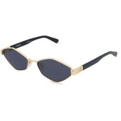 Safilo GmbH Love Moschino MOL101/S Damen-Sonnenbrille Vollrand Eckig Metall-Gestell, Pink
