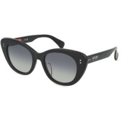 Thélios Kenzo KZ40172F Damen-Sonnenbrille Vollrand Butterfly Kunststoff-Gestell, Schwarz