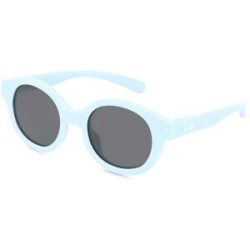 Optim OKIDOKI JIMMY SUN MINI (1-3) Baby-Sonnenbrille Vollrand Panto Kunststoff-Gestell, Blau