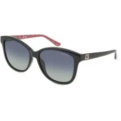 Marcolin Deutschland GmbH Guess GU7920 Unisex-Sonnenbrille Vollrand Rund Acetat Spritzguss-Gestell, Schwarz