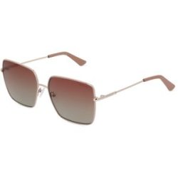 Marcolin Deutschland GmbH Guess GU7866 Unisex-Sonnenbrille Vollrand Quadratisch Metall-Gestell, Gold
