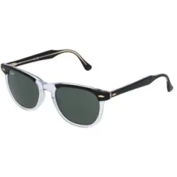 Luxottica Fashion Brillen Vertriebs GmbH Ray-Ban RB2398 Unisex-Sonnenbrille Vollrand Quadratisch Acetat-Gestell, Schwarz