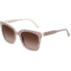 Luxottica Fashion Brillen Vertriebs GmbH Michael Kors MK2163 SAN MARINO Damen-Sonnenbrille Vollrand Quadratisch Acetat-Gestell, Beige