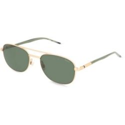 Safilo SpA Hugo HG 1375/S Herren-Sonnenbrille Vollrand Pilot Metall-Gestell, Gold