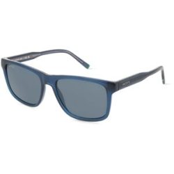 Marchon Germany GmbH Lacoste L6025S Unisex-Sonnenbrille Vollrand Quadratisch Acetat Spritzguss-Gestell, Blau
