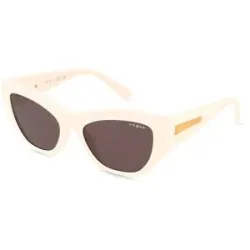 Luxottica Fashion Brillen Vertriebs GmbH Vogue VO5607S Damen-Sonnenbrille Vollrand Geometrisch Kunststoff-Gestell, Beige