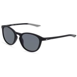 Marchon Germany GmbH Nike EVOLUTION P DZ7363 Unisex-Sonnenbrille Vollrand Panto Kunststoff-Gestell, Schwarz