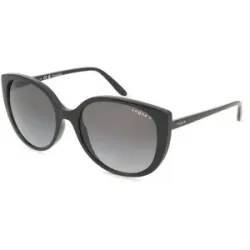 Luxottica Fashion Brillen Vertriebs GmbH Vogue VO5623S Damen-Sonnenbrille Vollrand Butterfly Kunststoff-Gestell, Schwarz