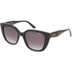 OWP Brillen GmbH Optische Werke Mexx Eyes 6568 Damen-Sonnenbrille Vollrand Cat Eye Kunststoff-Gestell, Schwarz