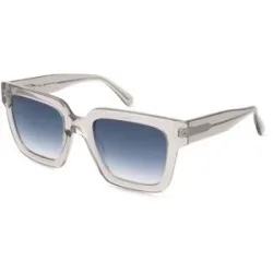 Suncute Industries Co., Ltd. Fielmann MC 622 SUN FA JOY Damen-Sonnenbrille Vollrand Quadratisch Acetat Extrudiert-Gestell, Grau