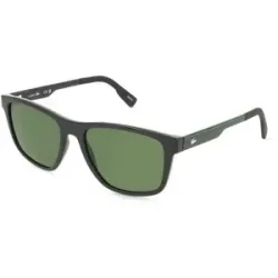 Marchon Germany GmbH Lacoste L6078S Herren-Sonnenbrille Vollrand Eckig Kunststoff-Gestell, Schwarz