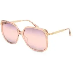 Kering Eyewear Spa Chloé CH0286S Damen-Sonnenbrille Vollrand Quadratisch Acetat-Gestell, Braun