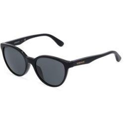 Luxottica Fashion Brillen Vertriebs GmbH Versace VK4427U Jugend-Sonnenbrille Vollrand Panto Acetat-Gestell, Schwarz