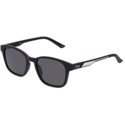 Kering Eyewear Spa Puma PU0385S Herren-Sonnenbrille Vollrand Quadratisch Kunststoff-Gestell, Schwarz