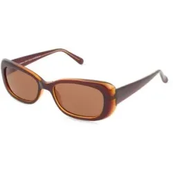 Suncute Industries Co., Ltd. Fielmann MC 628 SUN FA LIZ II Damen-Sonnenbrille Vollrand Oval Acetat Spritzguss-Gestell, Lila