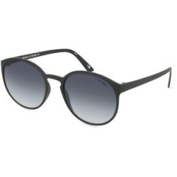 Tree Distribution GmbH Le Specs SWIZZLE TR Unisex-Sonnenbrille Vollrand Rund Kunststoff-Gestell, Schwarz