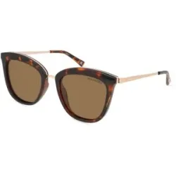 Tree Distribution GmbH Le Specs CALIENTE Unisex-Sonnenbrille Vollrand Butterfly Kunststoff-Gestell, Braun