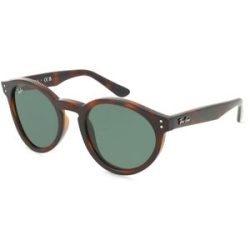Luxottica Fashion Brillen Vertriebs GmbH Ray-Ban 0RBR0505S Unisex-Sonnenbrille Vollrand Panto Kunststoff-Gestell, Havanna