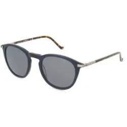 Design Eyewear Group Germany GmbH Hackett HE941 Herren-Sonnenbrille Vollrand Rund Acetat-Gestell, Blau