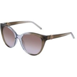 DE RIGO Vision D.A.CH. GmbH Escada ESCSESD87 Unisex-Sonnenbrille Vollrand Butterfly Kunststoff-Gestell, Transparent