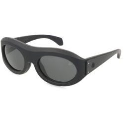 Luxottica Fashion Brillen Vertriebs GmbH Moncler 0ME8015U RAMILLON Unisex-Sonnenbrille Vollrand Oval Kunststoff-Gestell, Schwarz