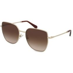 Luxottica Fashion Brillen Vertriebs GmbH Swarovski 0SK7021D Damen-Sonnenbrille Vollrand Quadratisch Metall-Gestell, Gold