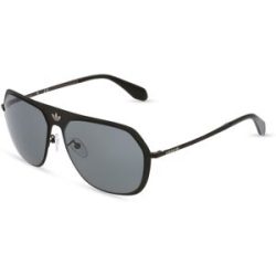 Marcolin Deutschland GmbH Adidas Originals OR0037 Unisex-Sonnenbrille Vollrand Quadratisch Metall-Gestell, Schwarz