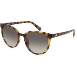 Tree Distribution GmbH Le Specs ARMADA Damen-Sonnenbrille Vollrand Rund Kunststoff-Gestell, Braun