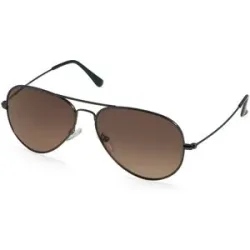 Wenzhou Bada Optical Co. , LTD Fielmann BD 277 SUN CL Unisex-Sonnenbrille Vollrand Pilot Edelstahl-Gestell, Grau