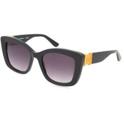 Marchon Germany GmbH Karl Lagerfeld KL6139S Unisex-Sonnenbrille Vollrand Quadratisch Acetat-Gestell, Schwarz