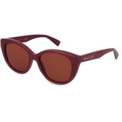 Kering Eyewear Spa Gucci GG1588S Unisex-Sonnenbrille Vollrand Butterfly Acetat-Gestell, Rot