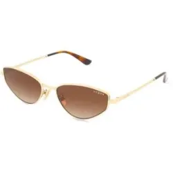 Luxottica Fashion Brillen Vertriebs GmbH Vogue 0VO4339S Damen-Sonnenbrille Vollrand Cat Eye Metall-Gestell, Gold