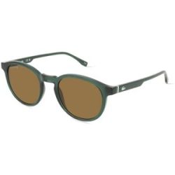 Marchon Germany GmbH Lacoste L6030S Unisex-Sonnenbrille Vollrand Rund Acetat Spritzguss-Gestell, Grün