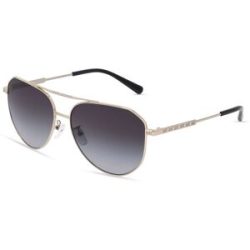 Luxottica Fashion Brillen Vertriebs GmbH Michael Kors MK1109 CHEYENNE Damen-Sonnenbrille Vollrand Pilot Edelstahl-Gestell, Gold