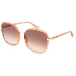 Kering Eyewear Spa Chloé CH0031S Damen-Sonnenbrille Vollrand Eckig Kunststoff-Gestell, Rot