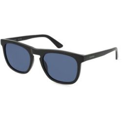 Marchon Germany GmbH Calvin Klein CK23534S Unisex-Sonnenbrille Vollrand Quadratisch Acetat Spritzguss-Gestell, Schwarz