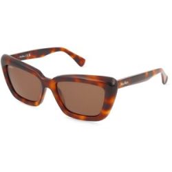Marcolin Deutschland GmbH Max Mara MM0171 ELIZABETH Damen-Sonnenbrille Vollrand Cat Eye Acetat-Gestell, Havanna