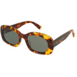 Thélios Stella McCartney SC40080I Unisex-Sonnenbrille Vollrand Oval Kunststoff-Gestell, Havanna