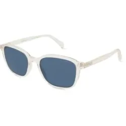 Safilo GmbH Levi's LV 5030/S Unisex-Sonnenbrille Vollrand Quadratisch Kunststoff-Gestell, Transparent