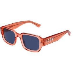 Safilo GmbH Dsquared2 ICON 0009/S Herren-Sonnenbrille Vollrand Quadratisch Acetat-Gestell, Orange