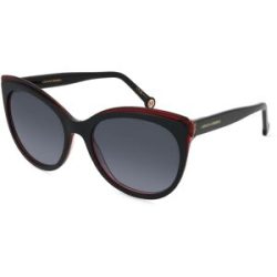 Safilo SpA Carolina Herrara HER 0175/S Damen-Sonnenbrille Vollrand Butterfly Acetat-Gestell, Schwarz
