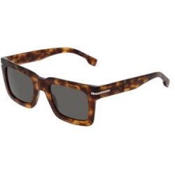 Safilo GmbH Boss 1501/S Herren-Sonnenbrille Vollrand Quadratisch Acetat-Gestell, Havanna
