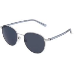 Charmant GmbH Europe Esprit 40065 Unisex-Sonnenbrille Vollrand Rund Metall-Gestell, Silber