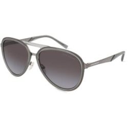 Luxottica Fashion Brillen Vertriebs GmbH Emporio Armani EA2145 Herren-Sonnenbrille Vollrand Pilot Metall-Gestell, Grau