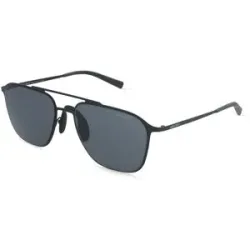 Luxottica Fashion Brillen Vertriebs GmbH Giorgio Armani AR6110 Herren-Sonnenbrille Vollrand Quadratisch Metall-Gestell, Schwarz