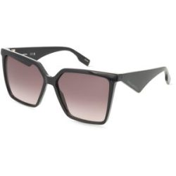 Marchon Germany GmbH Karl Lagerfeld KL6207S Damen-Sonnenbrille Vollrand Eckig Kunststoff-Gestell, Schwarz